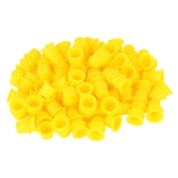 Kubeczki na pigment barwnik żółte "S" 100 sztuk